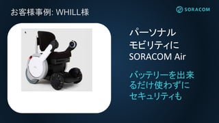 《 SORACOM の料金体系》
 