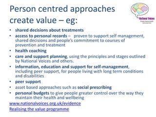 Valuing engagement and why it connects with NHS values | PPT