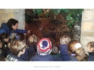 Fluviarium de Liérganes - 1º EP - Feb 2016
 