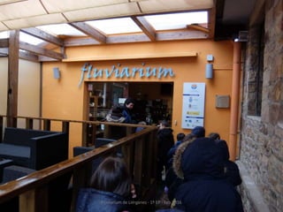 Fluviarium de Liérganes - 1º EP - Feb 2016
 