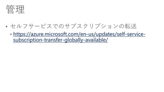 [Azure Council Experts (ACE) 第15回定例会] Microsoft Azureアップデート情報 (2015/12/11-2016/02/19)