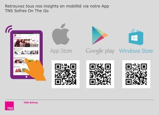 Retrouvez tous nos insights en mobilité via notre App
TNS Sofres On The Go
TNS Sofres
 