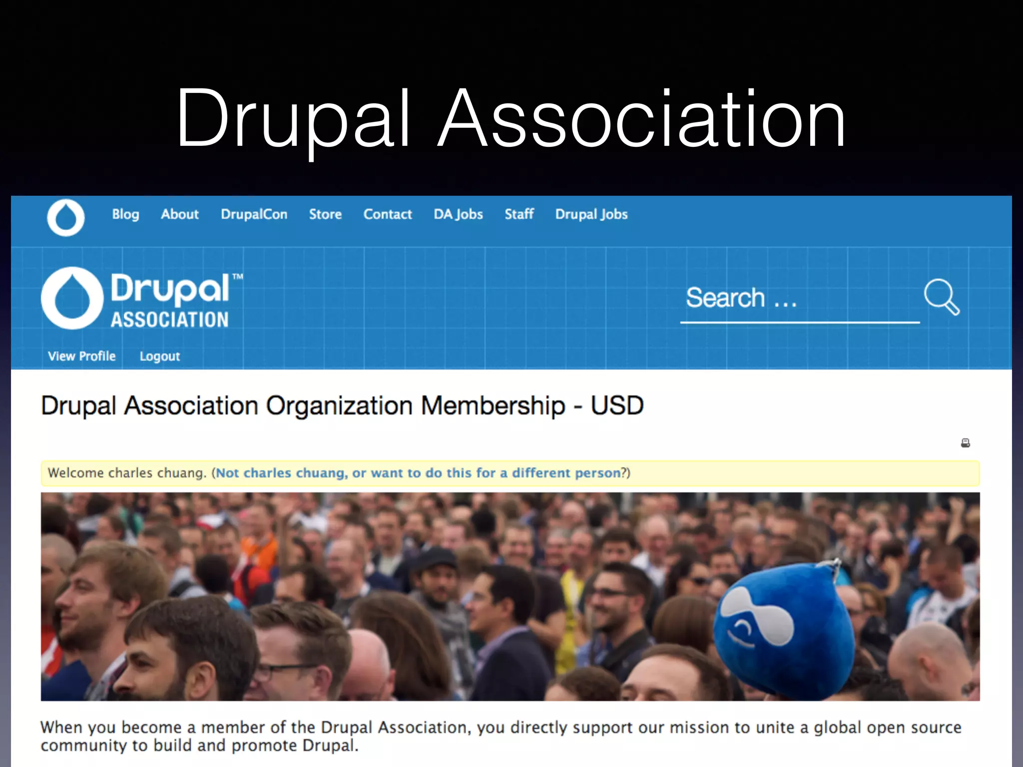 Drupal Association
 