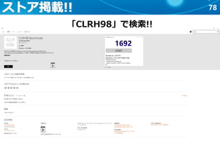 78ストア掲載!!
「CLRH98」で検索!!
 