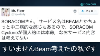 すいませんBeam考えたの私です
 