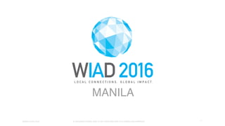 01
WORLD IA DAY 2016 A THOUSAND STORES: HOW TO GET FROM RAW DATA TO A COMPELLING NARRATIVE
MANILA
 