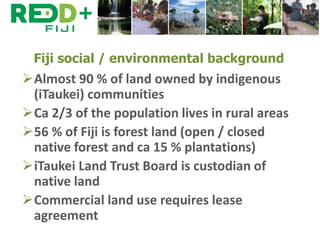 Safeguards in REDD+ implementation in Fiji