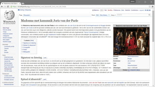 Linked Open Data  Publications through  Wikidata &  Persistent Identification  in Flemish Museums