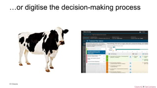 …or digitise the decision-making process
© Creuna
Future AG & Fast Company
 