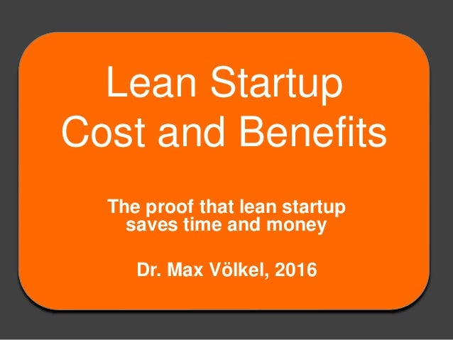 startup cost
