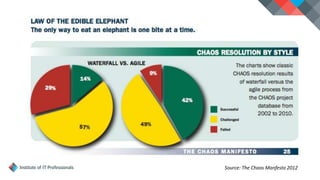 Source: The Chaos Manfesto 2012
 