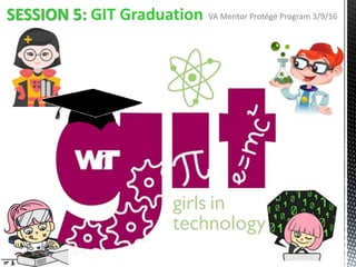 SESSION 5: GIT Graduation VA Mentor Protégé Program 3/9/16
 
