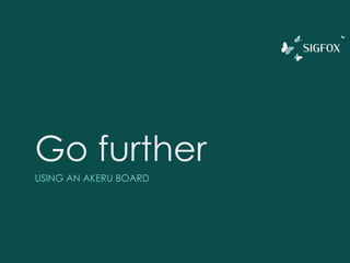 thethings.iO analytics (3 of 3)
Make a cool dashboard!
 