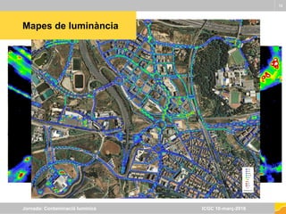 Els mapes d'emissions lumíniques de l'ICGC