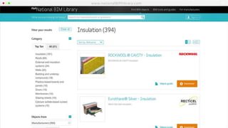 Linking the tools – construction products
 