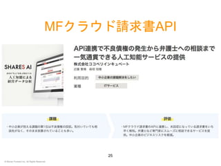 MFクラウド請求書API
25
© Money Forward Inc. All Rights Reserved
 