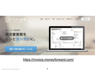 8
https://invoice.moneyforward.com/
© Money Forward Inc. All Rights Reserved
 