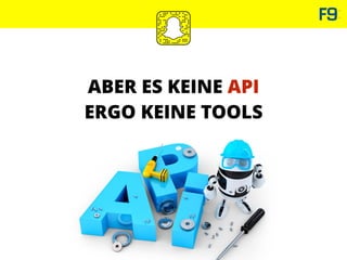 ABER ES KEINE API  
ERGO KEINE TOOLS
 