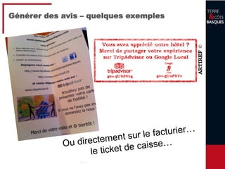 26
Générer des avis – quelques exemples
 