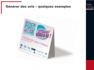 27
Générer des avis – quelques exemples
 