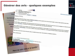 28
Générer des avis - quelques exemples
 