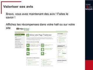 29
Valoriser ses avis
Bravo, vous avez maintenant des avis ! Faites le
savoir !
Affichez les récompenses dans votre hall ou sur votre
site
 