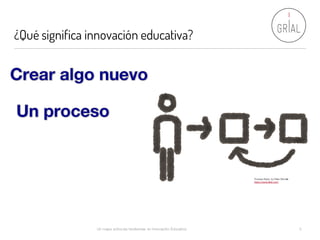 ¿Qué significa innovación educativa?
Un mapa sobre las tendencias en Innovación Educativa 5
Process Flows by Peter Morvill...