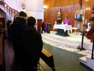 Eucaristia de Semana Santa . Marzo 2016