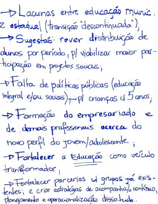 Oficina dos Dirigentes do SGDCA de Birigui-SP