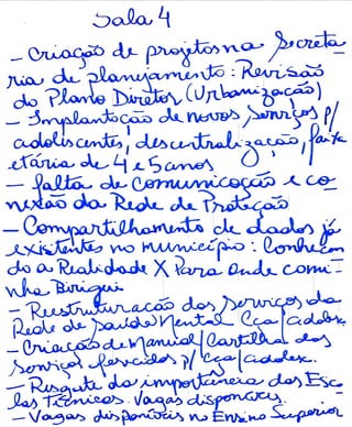 Oficina dos Dirigentes do SGDCA de Birigui-SP