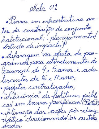 Oficina dos Dirigentes do SGDCA de Birigui-SP