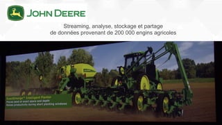 Streaming, analyse, stockage et partage
de données provenant de 200 000 engins agricoles
 