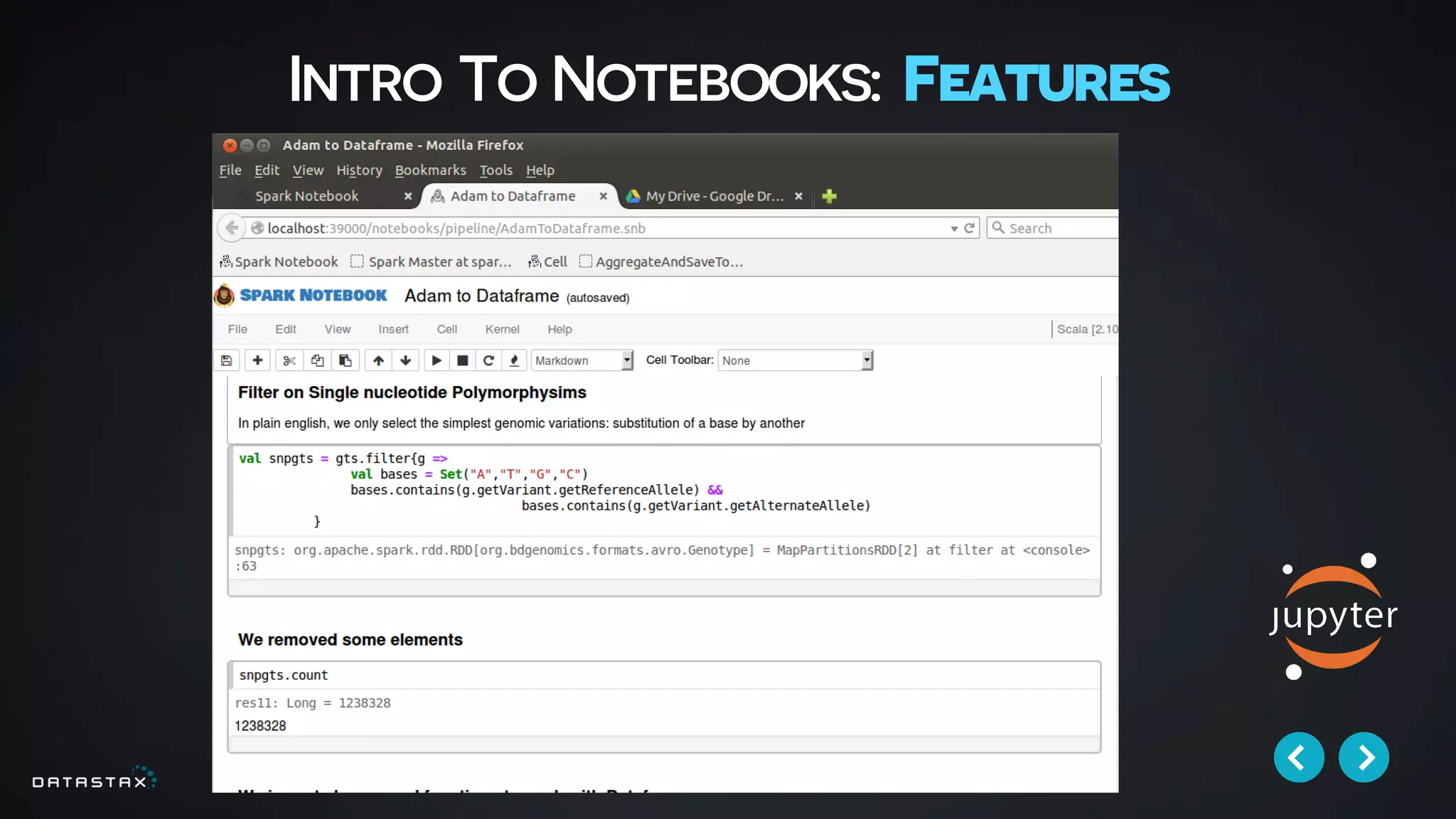 Intro To Notebooks: Features
 