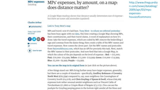 http://www.theguardia
n.com/news/datablog/
2009/apr/03/mps-
expenses-
houseofcommons
 