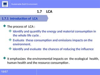 Comprehensive Guide to Sustainable Building Materials and Life Cycle ...