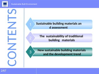 Comprehensive Guide to Sustainable Building Materials and Life Cycle ...