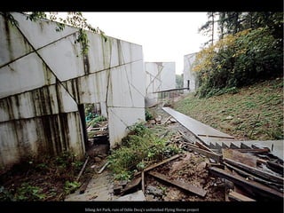 Sifang Art Park, ruin of Odile Decq's unfinished Flying Horse project
 