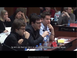 Still from Ai Weiwei's Ordos100 documentary
 