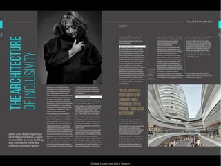 Global Cities, the 2016 Report
 