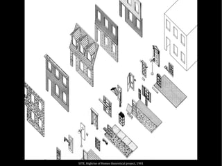 SITE, Highrise of Homes theoretical project, 1981
 