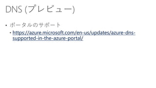 https://azure.microsoft.com/en-us/updates/azure-dns-
supported-in-the-azure-portal/
 