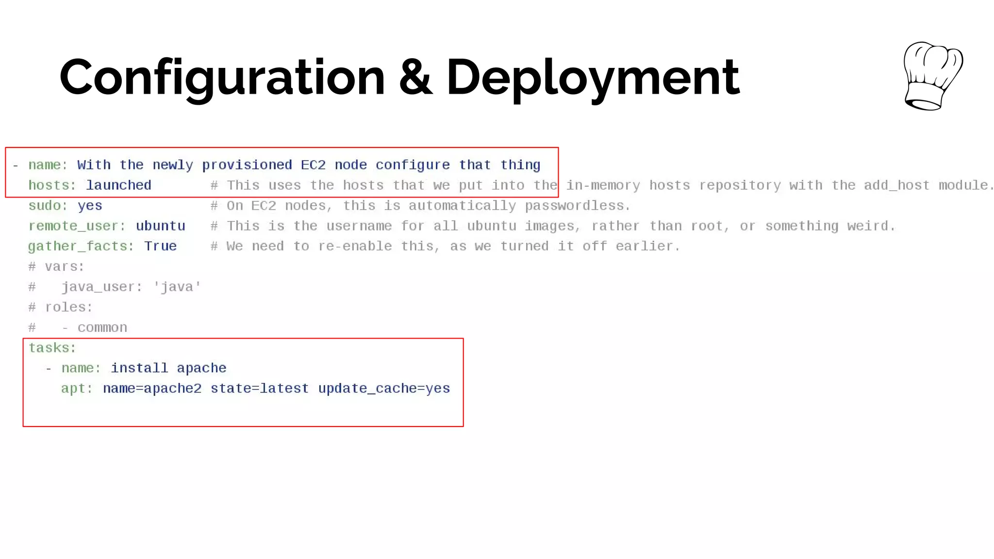 Configuration & Deployment
 