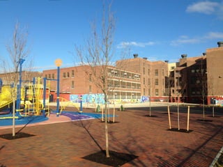 Lea School – Captures 2 acres of
school and street right-of-way
 