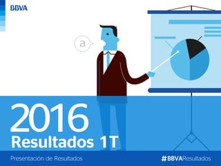 Resultados 1T
BBVAResultadosPresentación de Resultados
2016
 