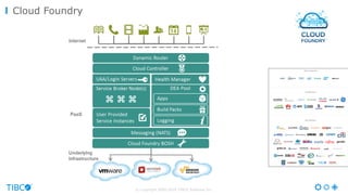 © Copyright 2000-2016 TIBCO Software Inc.
Cloud Foundry
 