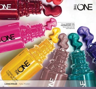 31485
LushIvy
30534Cappuccino
31487
Sundance
30528 Fuchsia Allure
30530 London Red
LONGWEAR – NAIL POLISH
Dengan EXPERT GEL
TECHNOLOGY untuk
warna yang cerah dan
tahan lebih lama
48
 