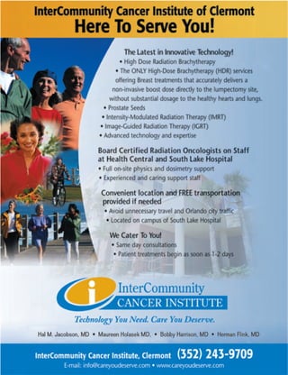 InterCommunity Cancer Institute: Clermont