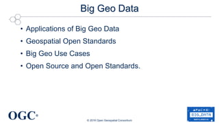 Big Geo Data: Open Source and Open Standards | PPTX