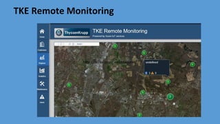 TKE Remote Monitoring
http://isstke.azurewebsites.net/
 