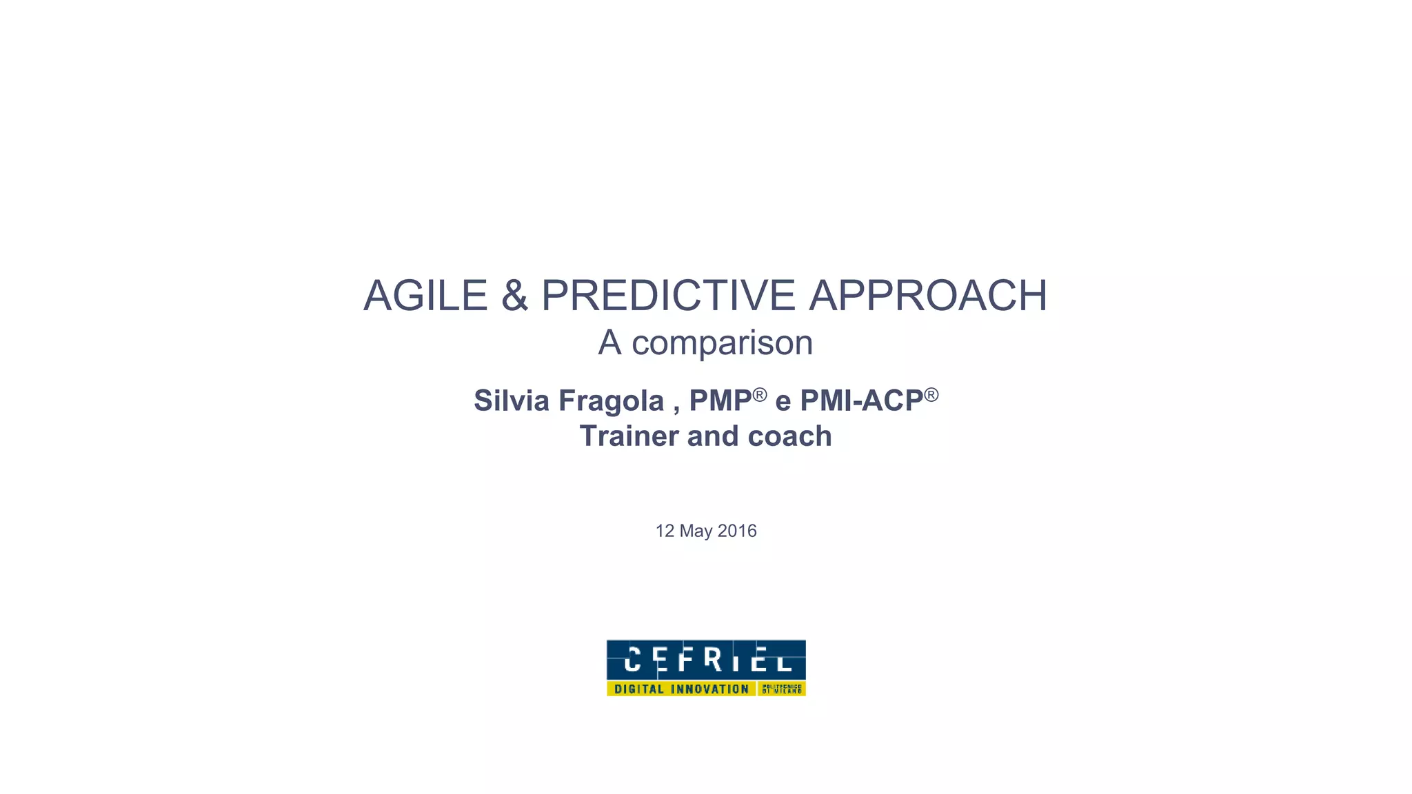 20160512 predictive and adaptive approach ppt